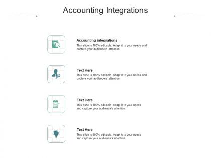 Accounting integrations ppt powerpoint presentation styles visuals cpb