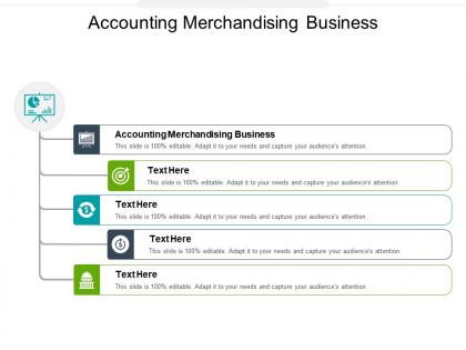 Accounting merchandising business ppt powerpoint presentation icon cpb