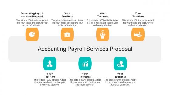 Accounting payroll services proposal ppt powerpoint presentation styles tips cpb