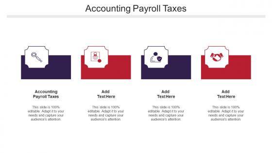 Accounting Payroll Taxes Ppt Powerpoint Presentation Styles Outfit Cpb