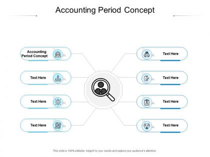 Accounting period concept ppt powerpoint presentation diagram graph charts cpb