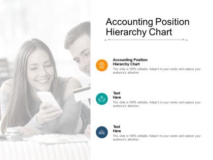 Accounting position hierarchy chart ppt powerpoint presentation icon outline cpb