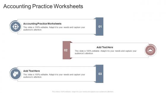 Accounting Practice Worksheets In Powerpoint And Google Slides Cpb