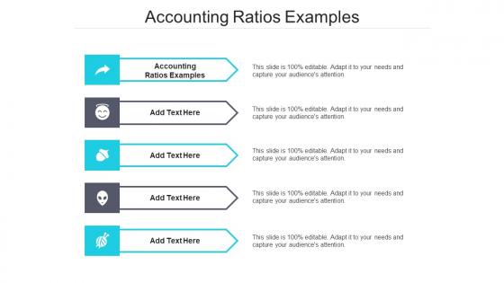 Accounting Ratios Examples Ppt Powerpoint Presentation Inspiration Skills Cpb