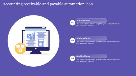 Accounting Receivable And Payable Automation Icon