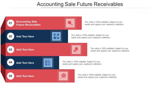 Accounting Sale Future Receivables Ppt Powerpoint Presentation Slides Visuals Cpb