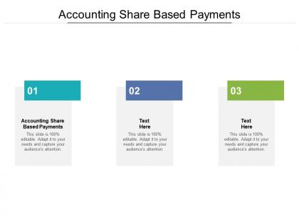 Accounting share based payments ppt powerpoint presentation professional ideas cpb