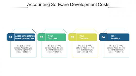 Accounting software development costs ppt powerpoint presentation show cpb