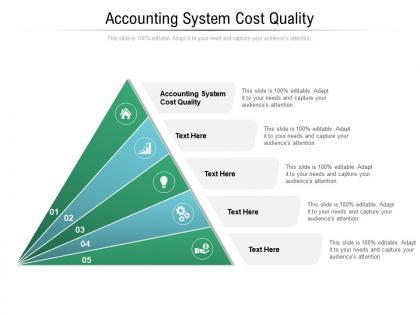 Accounting system cost quality ppt powerpoint presentation infographics files cpb