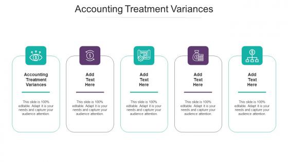 Accounting Treatment Variances In Powerpoint And Google Slides Cpb
