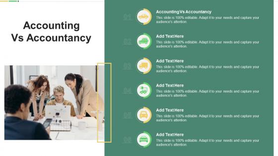 Accounting Vs Accountancy Ppt Powerpoint Presentation Icon Guide Cpb