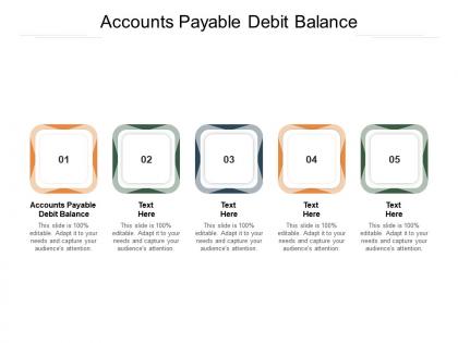Accounts payable debit balance ppt powerpoint presentation inspiration format ideas cpb