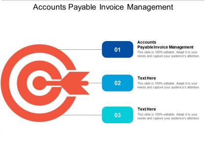 Accounts payable invoice management ppt powerpoint presentation slides deck cpb