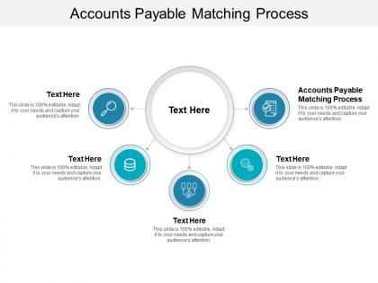 Accounts payable matching process ppt powerpoint presentation portfolio background image cpb