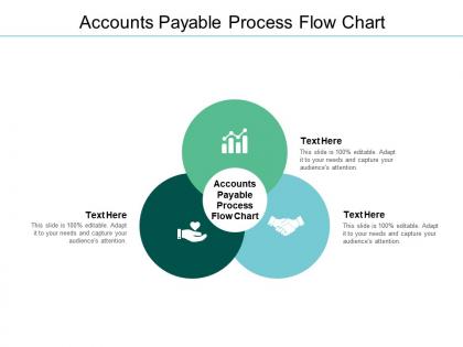 Accounts payable process flow chart ppt powerpoint presentation summary graphics cpb