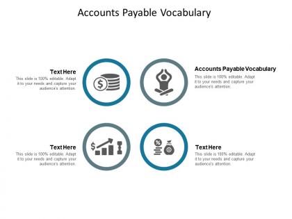 Accounts payable vocabulary ppt powerpoint presentation gallery pictures cpb