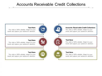 Accounts receivable credit collections ppt powerpoint presentation pictures graphics cpb