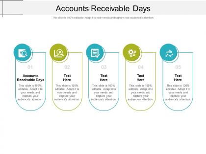 Accounts receivable days ppt powerpoint presentation portfolio inspiration cpb