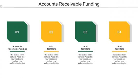 Accounts Receivable Funding Ppt Powerpoint Presentation Infographic Cpb
