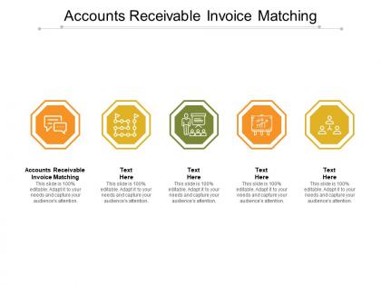 Accounts receivable invoice matching ppt powerpoint presentation ideas structure cpb