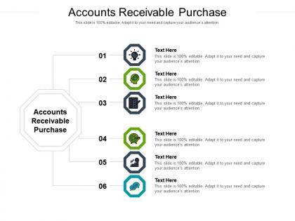 Accounts receivable purchase ppt powerpoint presentation layouts inspiration cpb