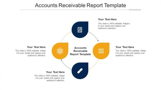 Accounts Receivable Report Template Ppt Powerpoint Presentation Portfolio Introduction Cpb