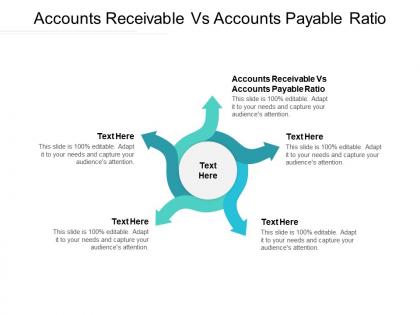 Accounts receivable vs accounts payable ratio ppt powerpoint presentation visual aids model cpb