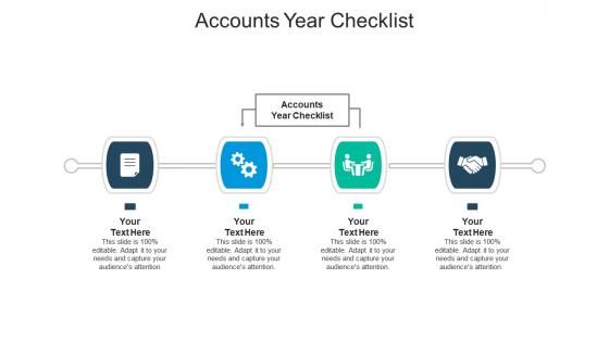Accounts year checklist ppt powerpoint presentation styles infographic template cpb