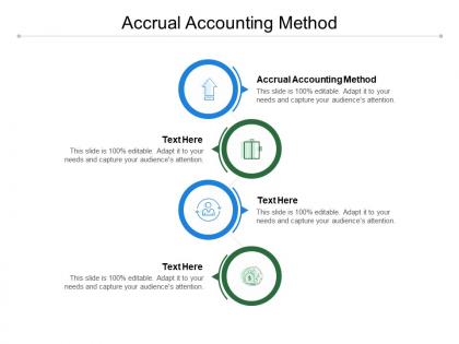 Accrual accounting method ppt powerpoint presentation gallery gridlines cpb