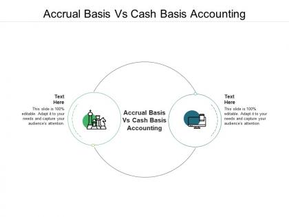 Accrual basis vs cash basis accounting ppt powerpoint presentation summary slides cpb