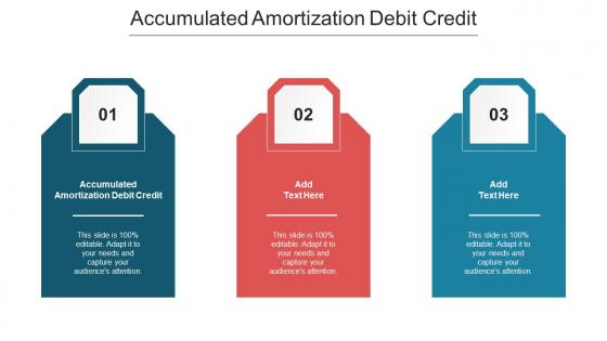 Accumulated Amortization Debit Credit Ppt Powerpoint Presentation Styles Graphics Template Cpb