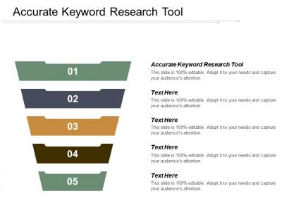 Accurate keyword research tool ppt powerpoint presentation diagram graph charts cpb