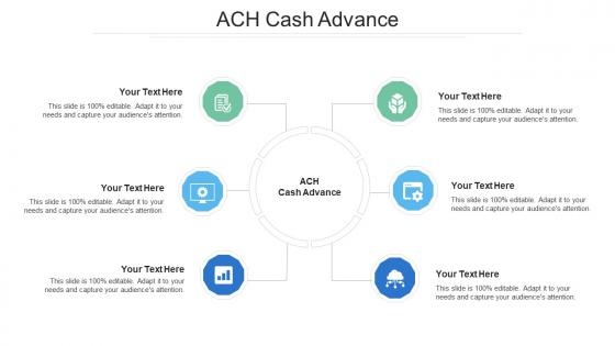 ACH Cash Advance Ppt Powerpoint Presentation Portfolio Show Cpb