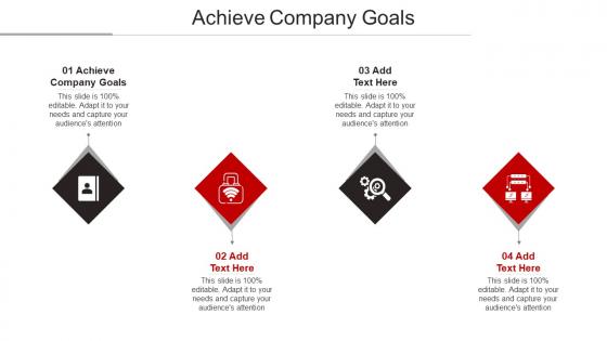 Achieve Company Goals Ppt Powerpoint Presentation Ideas Good Cpb