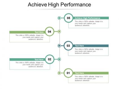 Achieve high performance ppt powerpoint presentation portfolio show cpb
