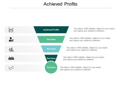 Achieved profits ppt powerpoint presentation slides introduction cpb