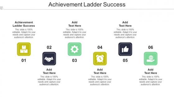 Achievement Ladder Success In Powerpoint And Google Slides Cpb