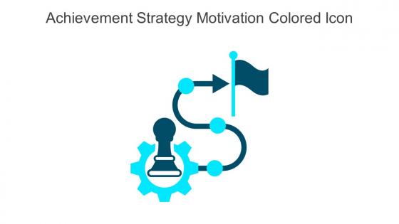 Achievement Strategy Motivation Colored Icon In Powerpoint Pptx Png And Editable Eps Format