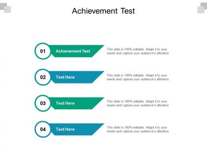 Achievement test ppt powerpoint presentation gallery smartart cpb