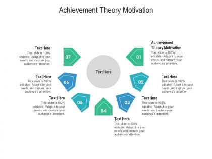 Achievement theory motivation ppt powerpoint presentation styles professional cpb