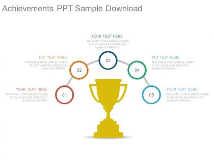 Achievements ppt sample download