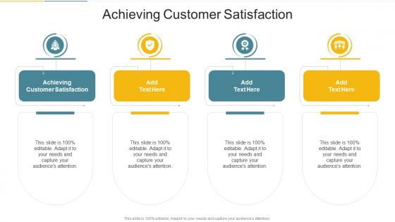 Achieving Customer Satisfaction In Powerpoint And Google Slides Cpb