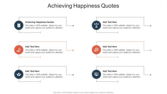 Achieving Happiness Quotes In Powerpoint And Google Slides Cpb