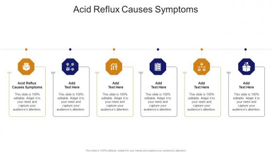 Acid Reflux Causes Symptoms In Powerpoint And Google Slides Cpb