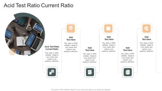 Acid Test Ratio Current Ratio In Powerpoint And Google Slides Cpb