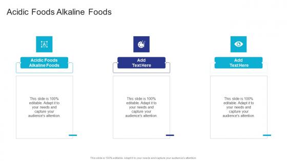 Acidic Foods Alkaline Foods In Powerpoint And Google Slides Cpb