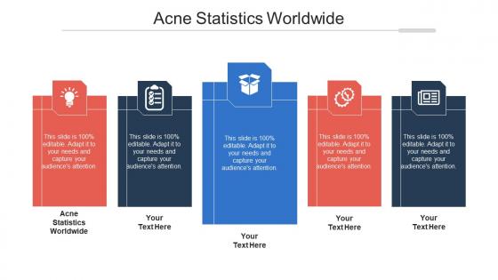 Acne statistics worldwide ppt powerpoint presentation gallery graphic images cpb