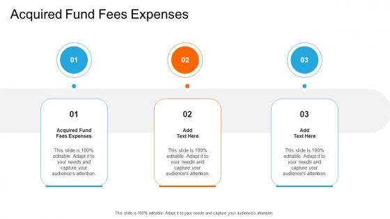 Acquired Fund Fees Expenses In Powerpoint And Google Slides Cpb