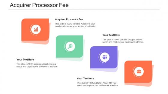 Acquirer Processor Fee Ppt Powerpoint Presentation Pictures Inspiration Cpb