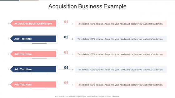 Acquisition Business Example In Powerpoint And Google Slides Cpb